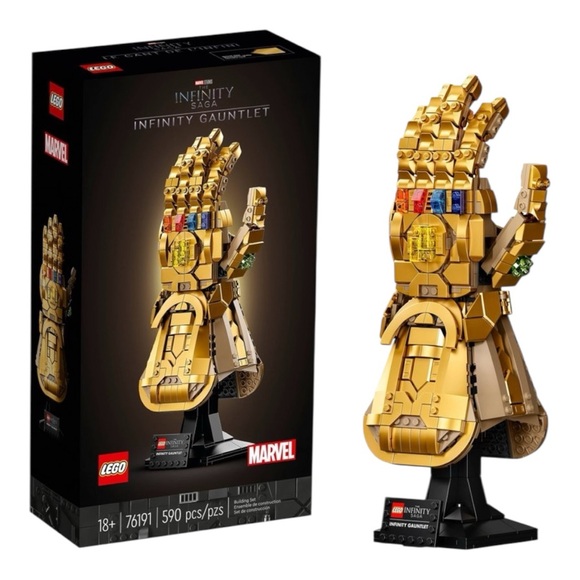 LEGO Marvel Infinity Gauntlet 76191 Avengers End Game Thanos Infinity Stones NEW - Picture 1 of 4